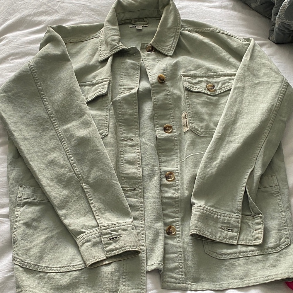 Top Shop Women's Sage Green Jacket